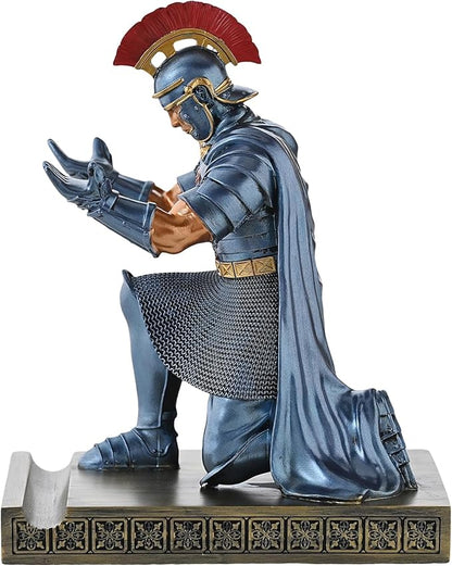 CYXStar Roman Praetorian Prefect Warrior Knight Pen Holder Desk Ornament Resin - Image 8