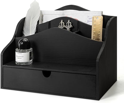 Rebee Vision Pine Wooden Mail Organizer by REBEEVISION