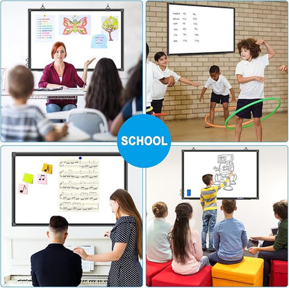 H-Qprobd 36"x24" White Board for Wall Double-Sided Magnetic Dry Erase Board - Image 7