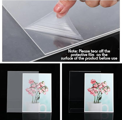 Jetec 30 Packs 8.5 x 11 Acrylic Sign Holder Clear Plastic Frames Acrylic - Image 3