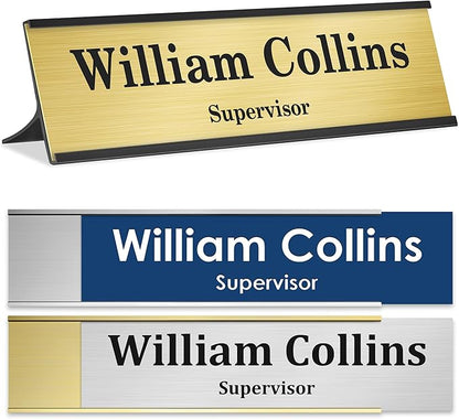 My Sign Center Custom Desk/Wall Name Plate by MySignCenter
