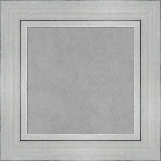 Amanti Art Silver Framed Magnetic Board 23x23 Small Vision Board by AmantiArt