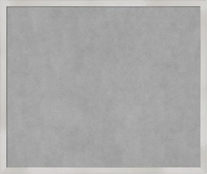Amanti Art Silver Framed Magnetic Board 21x25 Medium Vision Board by AmantiArt