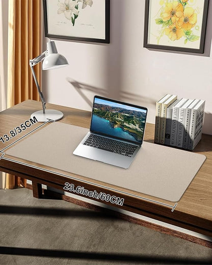 Small Desk Mat, Leather Desk Pad Protector, Desk Mouse pad, Office Desk mat - Image 7