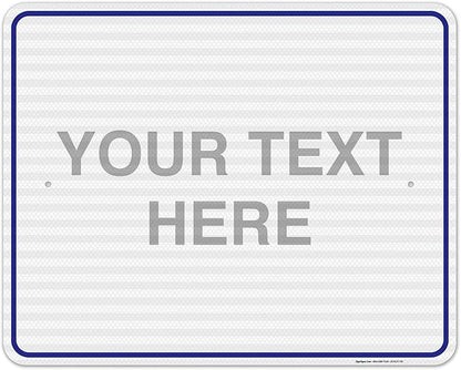 Custom Sign, Personalized Metal Signs, Customize by SigoSigns