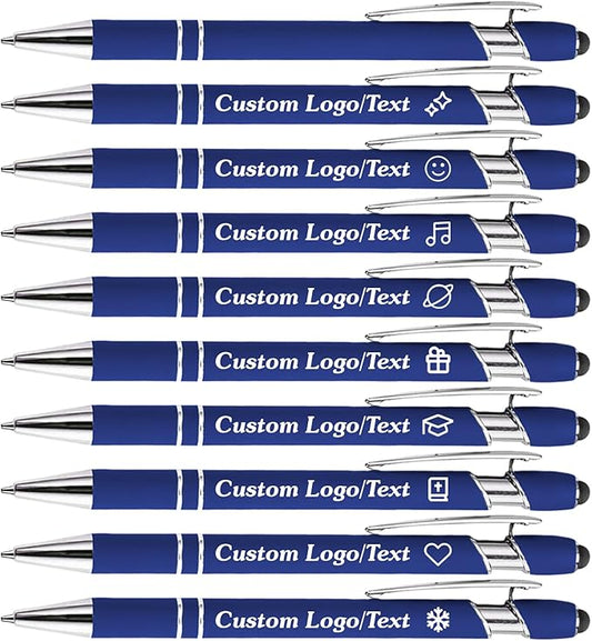 CRME Custom Engraved Ballpoint Pens Bulk Customized Metallic Printed Name Pens by Unknown