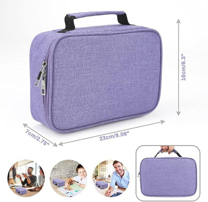 Number-one Large Capacity Pencil Case, 72 Slots Colored Pencil Pouch Bag - Image 7