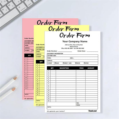 Custom Invoice Book in 3-Part /2-Part Receipt Book - Image 5