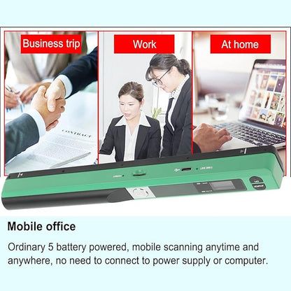 Zunate Portable A4 Handheld Scanner, 900 DPI USB Document, Photo Scanner - Image 4