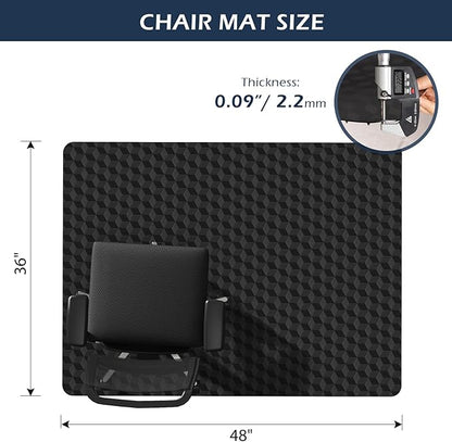SALLOUS Chair Mat for Carpet 36" x 48" - Image 2