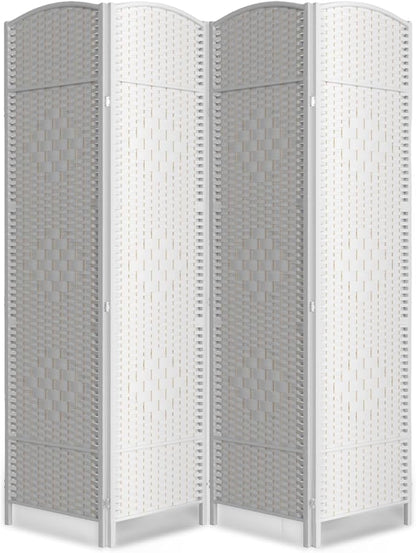 Cocosica 4 Panel Room Divider, 6Ft Folding Privacy Screen, Tall by cocosica
