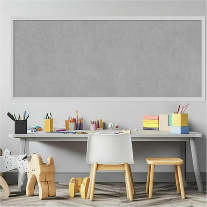 Amanti Art Silver Framed Magnetic Board 21x49 Oversize Vision Board - Image 5