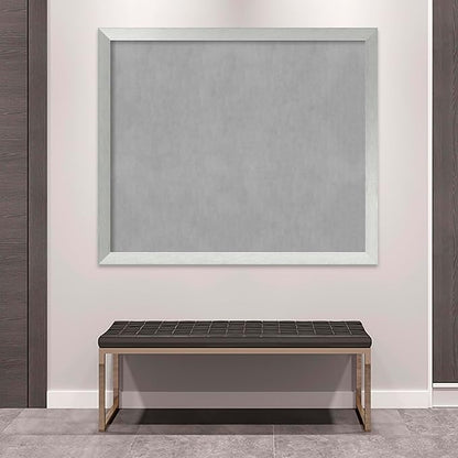 Amanti Art Silver Framed Magnetic Board 44x52 Oversize Vision Board - Image 5