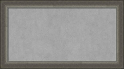 Amanti Art Silver Framed Magnetic Board 15x27 Small Vision Board by AmantiArt