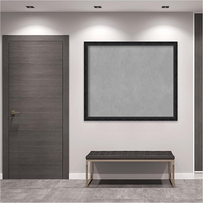 Amanti Art Black Framed Magnetic Board 44x52 Oversize Vision Board - Image 6