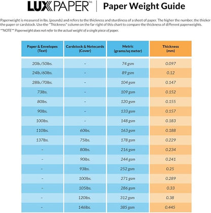 LUXPaper 11" x 17" Cardstock | Tabloid Size | Candy Pink | 100lb. Cover | 50 Qty - Image 2