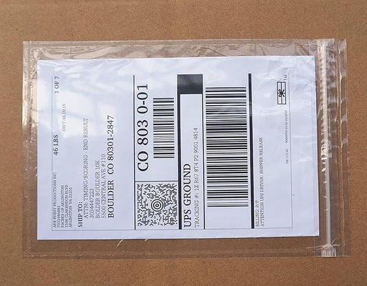 BEUYI Premium 6.7'' x 10'' Resealable Adhesive Shipping Label/documents Pouches by BEUYIwarehouse