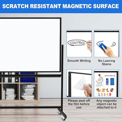 Max-officoo Large Dry Erase White Board - Image 2