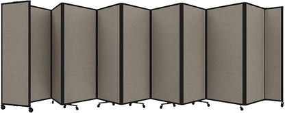 Versare Room Divider 360 Portable Wall Partition | Folding Panels | Large by VERSARE
