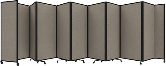 Versare Room Divider 360 Portable Wall Partition | Folding Panels | Large by VERSARE