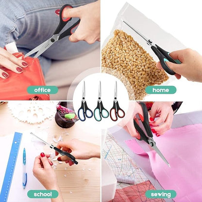 School Office Scissors Bulk, Office Home Sewing Fabric Supplies, - Image 6