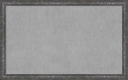 Amanti Art Grey Framed Magnetic Board 27x43 Large Vision Board by AmantiArt