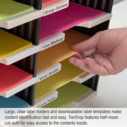 Ultimate Office TierDrop Literature Organizer/Forms Mailroom Classroom Sorter - Image 7