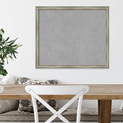 Amanti Art Silver Framed Magnetic Board 22x26 Medium Vision Board - Image 5