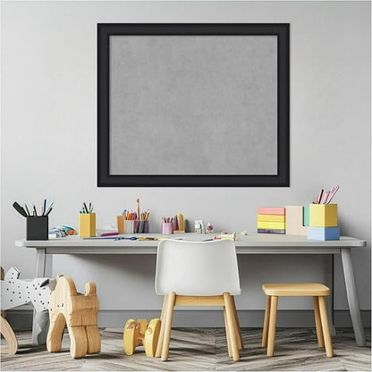 Amanti Art Black Framed Magnetic Board 23x27 Medium Vision Board - Image 5