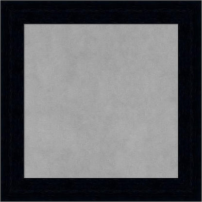 Amanti Art Black Framed Magnetic Board 20x20 Small Vision Board by AmantiArt