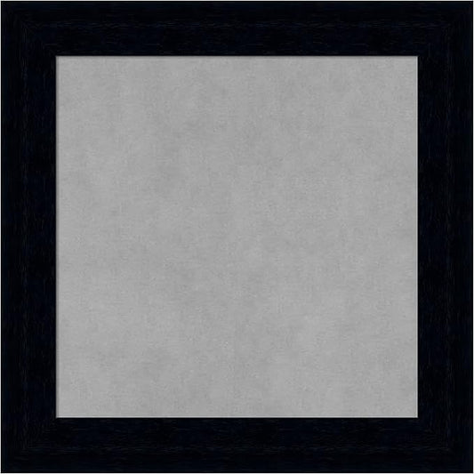 Amanti Art Black Framed Magnetic Board 20x20 Small Vision Board by AmantiArt