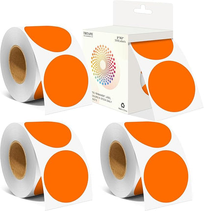 2 Inch Color Coding Round Labels by Unknown