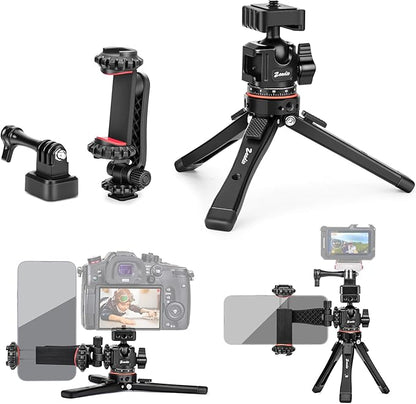 Zeadio Heavy Metal Tripod Kit: 1/4" Screw Adapter Tripod Mount by Zeadio