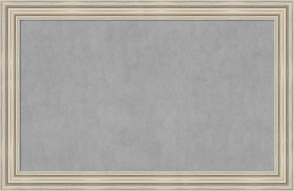 Amanti Art Silver Framed Magnetic Board 30x46 Large Vision Board by AmantiArt