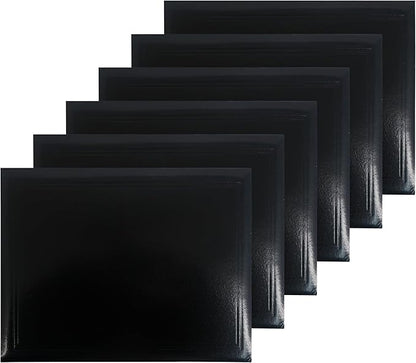 GraduationMall 8.5"x11" Smooth Padded Diploma Cover Certificate Holder Black by GraduationMall%C2%AE