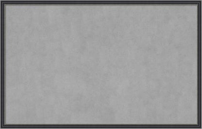 Amanti Art Black Framed Magnetic Board 21x33 Large Vision Board by AmantiArt