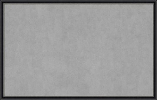 Amanti Art Black Framed Magnetic Board 21x33 Large Vision Board by AmantiArt