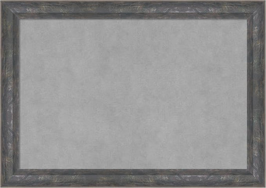 Amanti Art Grey Framed Magnetic Board 19x27 Medium Vision Board by AmantiArt