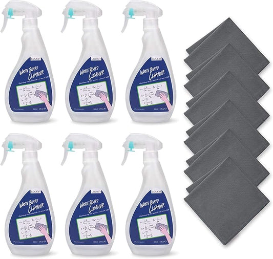 loukin Non-Toxic Whiteboard Cleaner, 17 fl oz Dry Erase Board Cleaner, Low-Odor by LOUKIN