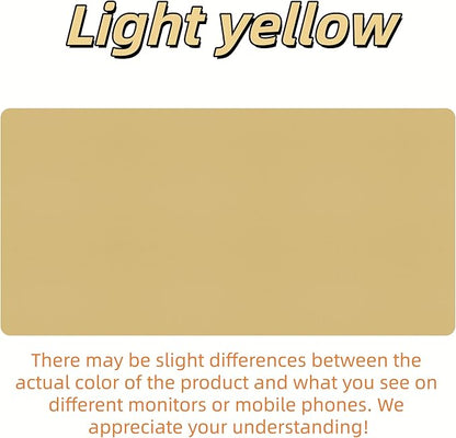 Bloss Light Yellow Desk Mat 31.5"x15.7", Desk Matt - Image 5