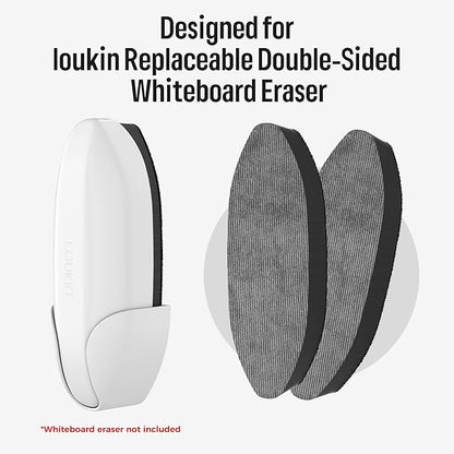 loukin Double-Sided Dry Erase Eraser Refill Pads, Replaceable Pads Designed - Image 7