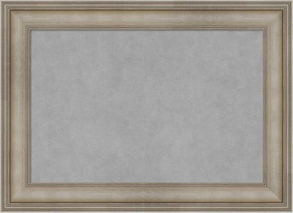 Amanti Art Silver Framed Magnetic Board 21x29 Medium Vision Board by AmantiArt