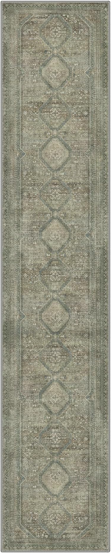GENIMO Runner Rug 2x8 Non Slip Machine Washable Hallway Runner Rug, Low Pile - Image 4