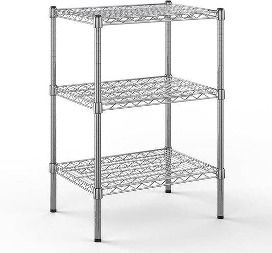 Regal Altair 18" Deep x 24" Wide x 34" Height Wire Shelving Kit | 3-Tier |NSF by Regal+Altair
