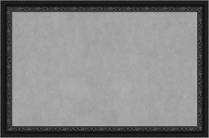 Amanti Art Black Framed Magnetic Board 24x36 Large Vision Board by AmantiArt