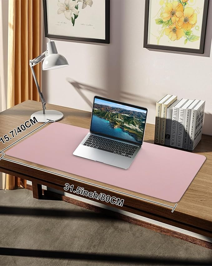 Leather Desk Protector, Non-Slip PU Laptop Mat - Image 7