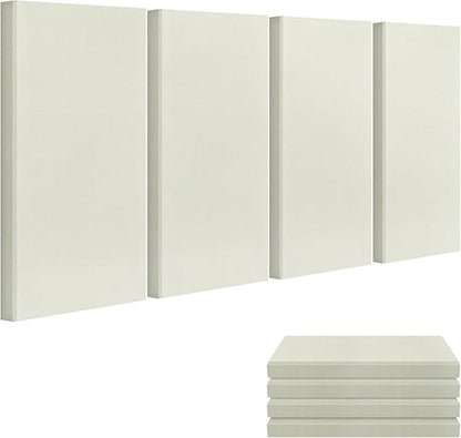 23.62" X 11.81" X 2" Fiberglass Wall Panel, 4 Pack Acoustic Panels, Acoustic by UMIACOUSTIC