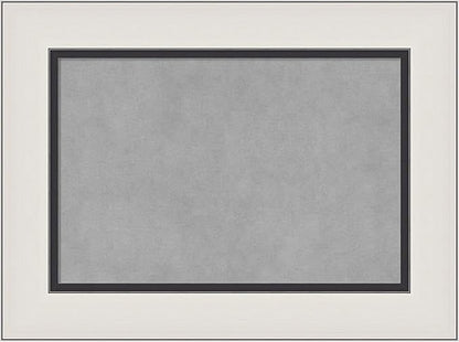 Amanti Art Silver Framed Magnetic Board 18x24 Small Vision Board by AmantiArt