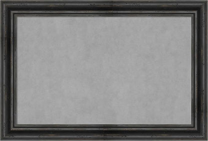 Amanti Art Black Framed Magnetic Board 25x37 Large Vision Board by AmantiArt