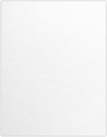 LUXPaper 8.5" x 11" Cardstock | Letter Size | Crystal Metallic | 105lb. Cover | by LUXPaper